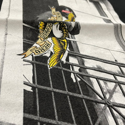 【中古品】【メンズ】 SUPREME シュプリーム × ANTI HERO アンチ ヒーロー 20AW BALCONY TEE 2020秋冬 バルコニー Tシャツ 半袖 トップス 149-260817-sa-07-teih サイズ：L カラー：ブラック 万代Net店