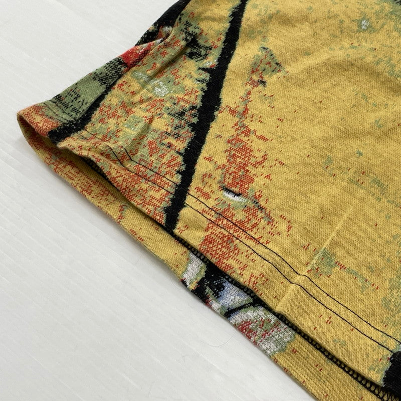 【中古品】【メンズ】 SUPREME シュプリーム 20AW STREET SCENE JACQUARD TOP 2020年秋冬 ストリート シーン ジャカード トップ 半袖 トップス 149-260817-sa-06-teih サイズ：L カラー：総柄 万代Net店