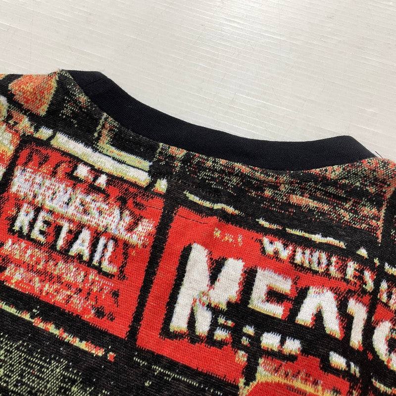 【中古品】【メンズ】 SUPREME シュプリーム 20AW STREET SCENE JACQUARD TOP 2020年秋冬 ストリート シーン ジャカード トップ 半袖 トップス 149-260817-sa-06-teih サイズ：L カラー：総柄 万代Net店