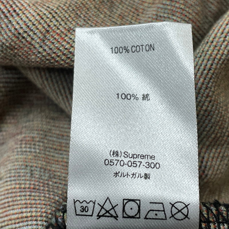 【中古品】【メンズ】 SUPREME シュプリーム 20AW STREET SCENE JACQUARD TOP 2020年秋冬 ストリート シーン ジャカード トップ 半袖 トップス 149-260817-sa-06-teih サイズ：L カラー：総柄 万代Net店