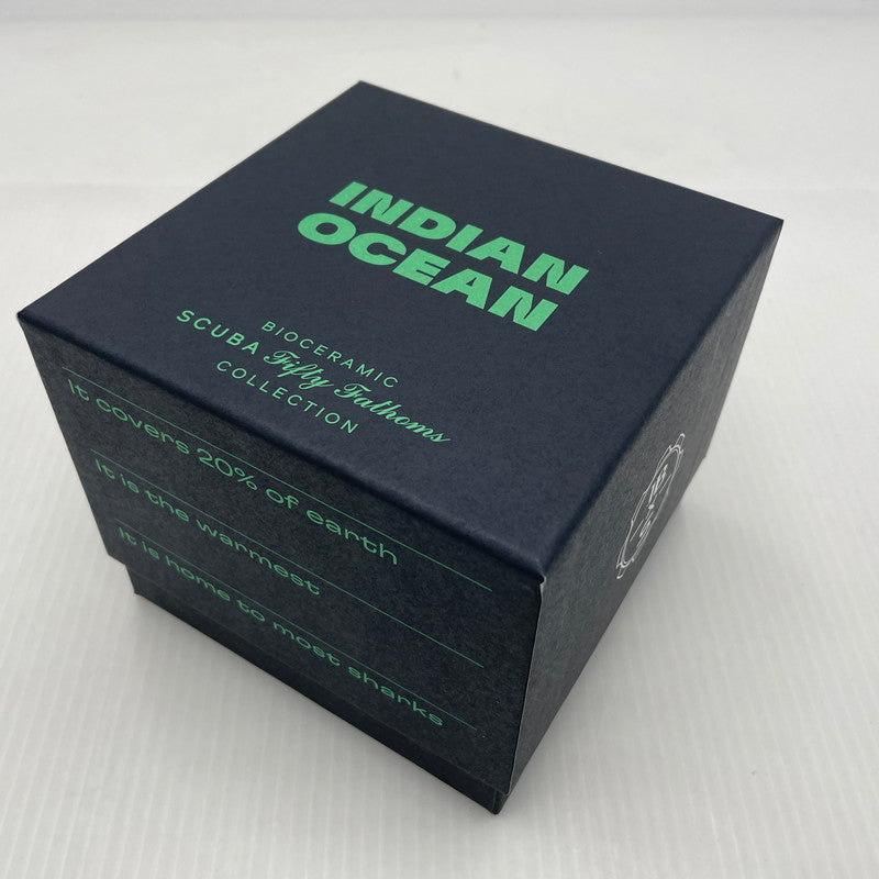 【中古品】【メンズ】 BLANCPAIN ブランパン × SWATCH スウォッチ 別注コラボ FIFTY FATHOMS INDIAN OCEAN フィフティファゾムス インディアンオーシャン 腕時計 自動巻き 197-260820-yo-12-teih カラー：グリーン 万代Net店