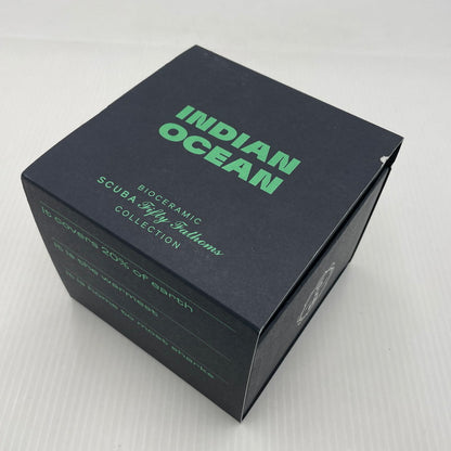 【中古品】【メンズ】 BLANCPAIN ブランパン × SWATCH スウォッチ 別注コラボ FIFTY FATHOMS INDIAN OCEAN フィフティファゾムス インディアンオーシャン 腕時計 自動巻き 197-260820-yo-12-teih カラー：グリーン 万代Net店