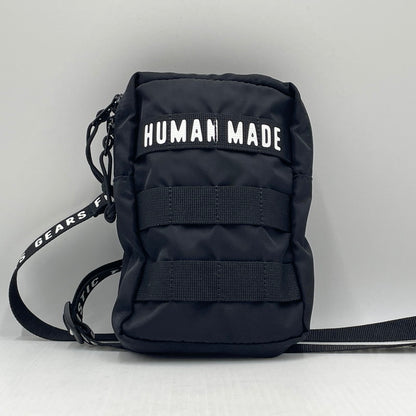 【中古品】【メンズ】 HUMANMADE ヒューマンメイド MINI MILITARY POUCH ミニ ミリタリー ポーチ カバン 188-260817-sa-16-teih カラー：ブラック 万代Net店