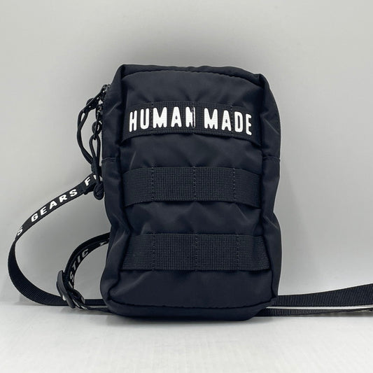 【中古品】【メンズ】 HUMANMADE ヒューマンメイド MINI MILITARY POUCH ミニ ミリタリー ポーチ カバン 188-260817-sa-16-teih カラー：ブラック 万代Net店