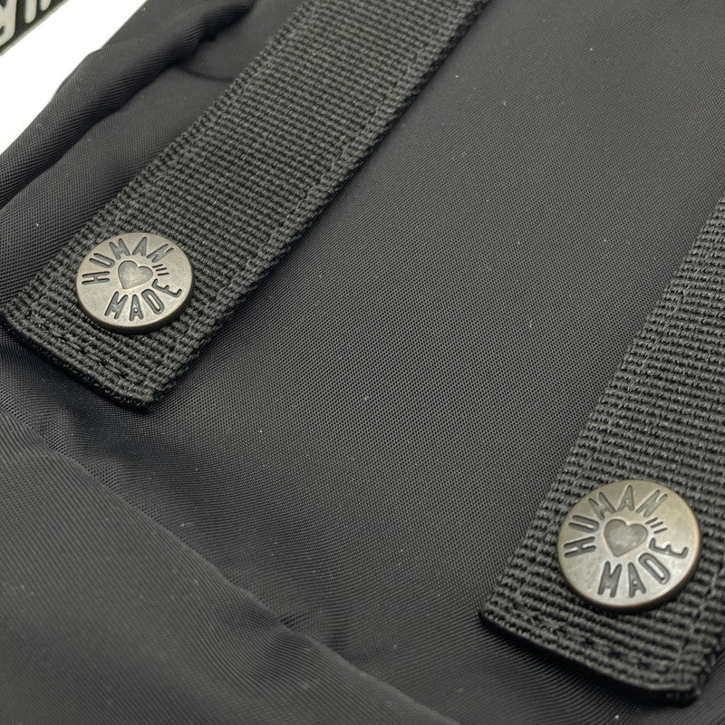 【中古品】【メンズ】 HUMANMADE ヒューマンメイド MINI MILITARY POUCH ミニ ミリタリー ポーチ カバン 188-260817-sa-16-teih カラー：ブラック 万代Net店