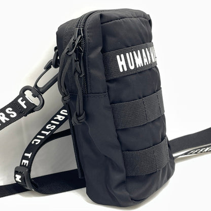 【中古品】【メンズ】 HUMANMADE ヒューマンメイド MINI MILITARY POUCH ミニ ミリタリー ポーチ カバン 188-260817-sa-16-teih カラー：ブラック 万代Net店
