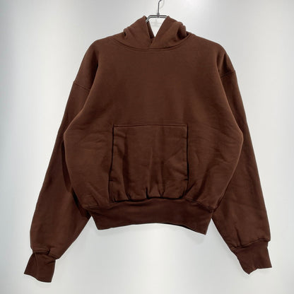 【中古品】【メンズ】 YEEZY イージー × GAP ギャップ 別注 コラボ PERFECT DOUBLE LAYER HOODIE S/701377-00 パーフェクト ダブル レイヤー フーディ トップス プルオーパーパーカー 142-260820-ko-13-teih サイズ：S カラー：ブラウン 万代Net店