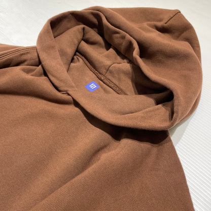 【中古品】【メンズ】 YEEZY イージー × GAP ギャップ 別注 コラボ PERFECT DOUBLE LAYER HOODIE S/701377-00 パーフェクト ダブル レイヤー フーディ トップス プルオーパーパーカー 142-260820-ko-13-teih サイズ：S カラー：ブラウン 万代Net店