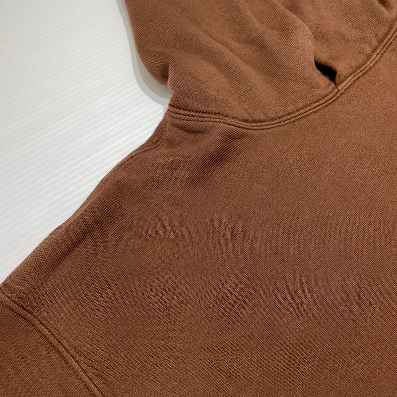 【中古品】【メンズ】 YEEZY イージー × GAP ギャップ 別注 コラボ PERFECT DOUBLE LAYER HOODIE S/701377-00 パーフェクト ダブル レイヤー フーディ トップス プルオーパーパーカー 142-260820-ko-13-teih サイズ：S カラー：ブラウン 万代Net店