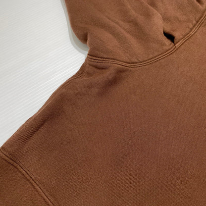 【中古品】【メンズ】 YEEZY イージー × GAP ギャップ 別注 コラボ PERFECT DOUBLE LAYER HOODIE S/701377-00 パーフェクト ダブル レイヤー フーディ トップス プルオーパーパーカー 142-260820-ko-13-teih サイズ：S カラー：ブラウン 万代Net店
