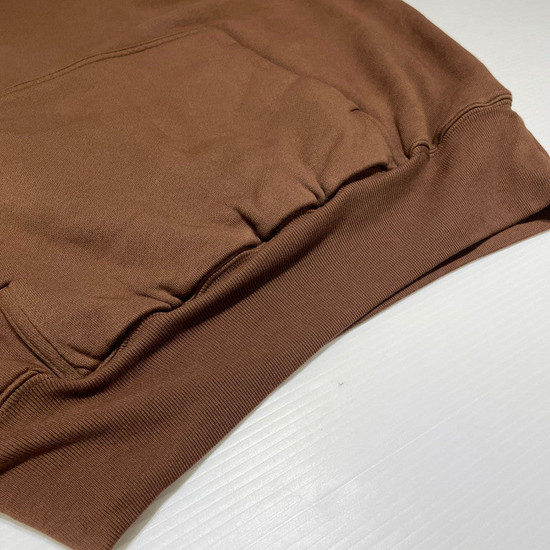 【中古品】【メンズ】 YEEZY イージー × GAP ギャップ 別注 コラボ PERFECT DOUBLE LAYER HOODIE S/701377-00 パーフェクト ダブル レイヤー フーディ トップス プルオーパーパーカー 142-260820-ko-13-teih サイズ：S カラー：ブラウン 万代Net店