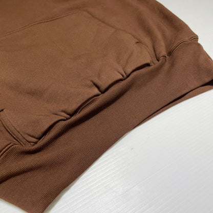 【中古品】【メンズ】 YEEZY イージー × GAP ギャップ 別注 コラボ PERFECT DOUBLE LAYER HOODIE S/701377-00 パーフェクト ダブル レイヤー フーディ トップス プルオーパーパーカー 142-260820-ko-13-teih サイズ：S カラー：ブラウン 万代Net店