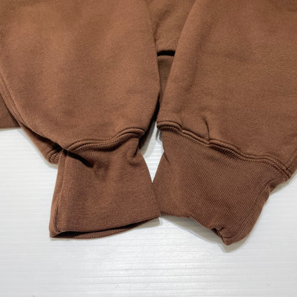 【中古品】【メンズ】 YEEZY イージー × GAP ギャップ 別注 コラボ PERFECT DOUBLE LAYER HOODIE S/701377-00 パーフェクト ダブル レイヤー フーディ トップス プルオーパーパーカー 142-260820-ko-13-teih サイズ：S カラー：ブラウン 万代Net店