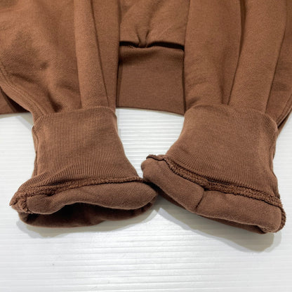 【中古品】【メンズ】 YEEZY イージー × GAP ギャップ 別注 コラボ PERFECT DOUBLE LAYER HOODIE S/701377-00 パーフェクト ダブル レイヤー フーディ トップス プルオーパーパーカー 142-260820-ko-13-teih サイズ：S カラー：ブラウン 万代Net店