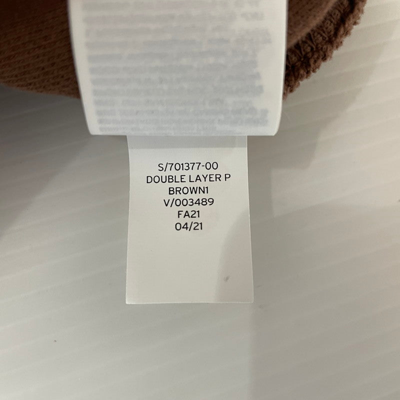 【中古品】【メンズ】 YEEZY イージー × GAP ギャップ 別注 コラボ PERFECT DOUBLE LAYER HOODIE S/701377-00 パーフェクト ダブル レイヤー フーディ トップス プルオーパーパーカー 142-260820-ko-13-teih サイズ：S カラー：ブラウン 万代Net店