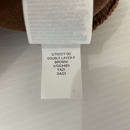 【中古品】【メンズ】 YEEZY イージー × GAP ギャップ 別注 コラボ PERFECT DOUBLE LAYER HOODIE S/701377-00 パーフェクト ダブル レイヤー フーディ トップス プルオーパーパーカー 142-260820-ko-13-teih サイズ：S カラー：ブラウン 万代Net店