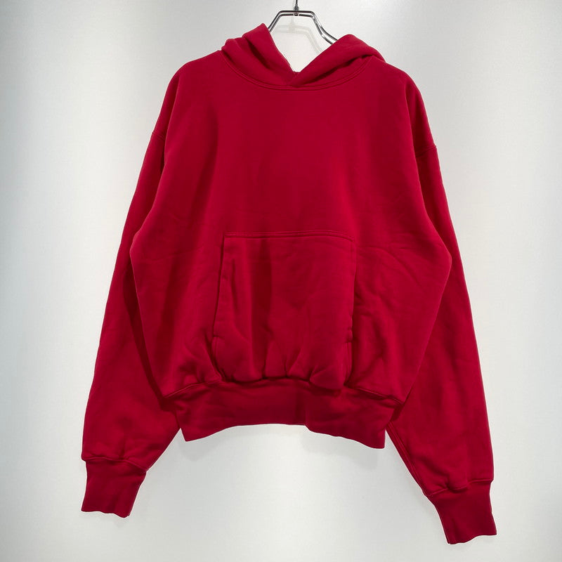 【中古品】【メンズ】 YEEZY イージー × GAP ギャップ 別注 コラボ PERFECT DOUBLE LAYER HOODIE S/701377-03 パーフェクト ダブル レイヤー フーディ トップス プルオーパーパーカー 142-260820-ko-12-teih サイズ：S カラー：レッド 万代Net店