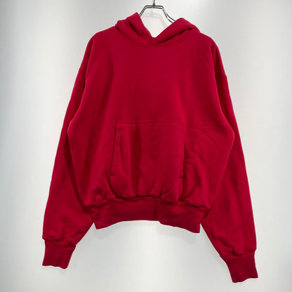 【中古品】【メンズ】 YEEZY イージー × GAP ギャップ 別注 コラボ PERFECT DOUBLE LAYER HOODIE S/701377-03 パーフェクト ダブル レイヤー フーディ トップス プルオーパーパーカー 142-260820-ko-12-teih サイズ：S カラー：レッド 万代Net店
