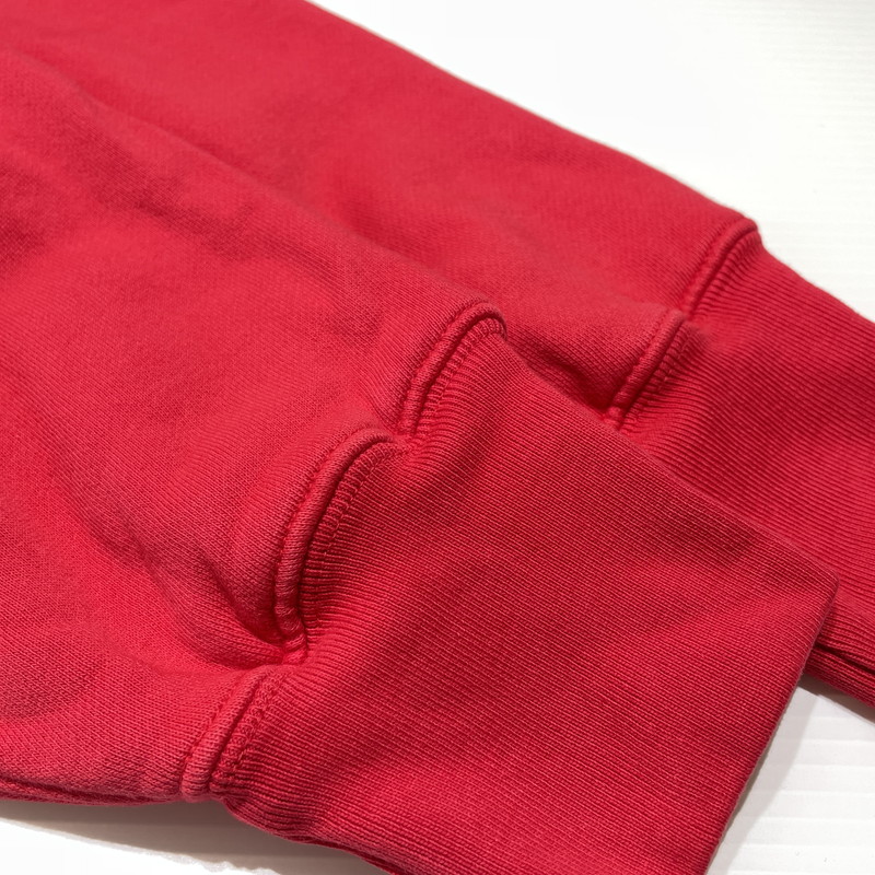 【中古品】【メンズ】 YEEZY イージー × GAP ギャップ 別注 コラボ PERFECT DOUBLE LAYER HOODIE S/701377-03 パーフェクト ダブル レイヤー フーディ トップス プルオーパーパーカー 142-260820-ko-12-teih サイズ：S カラー：レッド 万代Net店