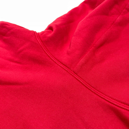 【中古品】【メンズ】 YEEZY イージー × GAP ギャップ 別注 コラボ PERFECT DOUBLE LAYER HOODIE S/701377-03 パーフェクト ダブル レイヤー フーディ トップス プルオーパーパーカー 142-260820-ko-12-teih サイズ：S カラー：レッド 万代Net店