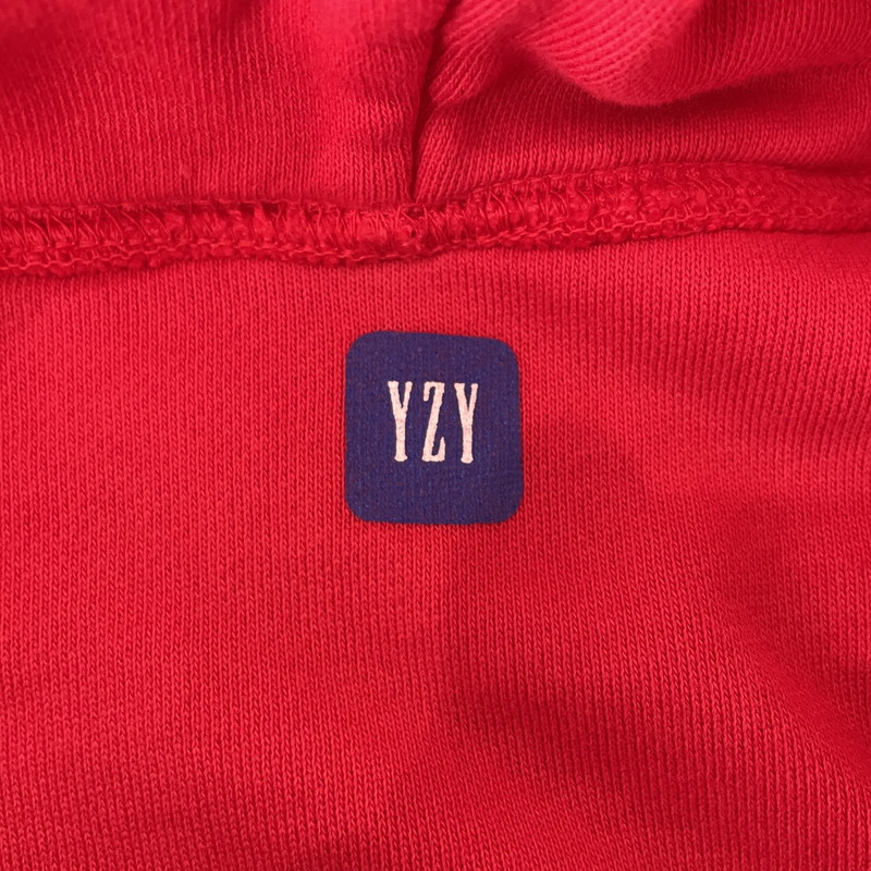 【中古品】【メンズ】 YEEZY イージー × GAP ギャップ 別注 コラボ PERFECT DOUBLE LAYER HOODIE S/701377-03 パーフェクト ダブル レイヤー フーディ トップス プルオーパーパーカー 142-260820-ko-12-teih サイズ：S カラー：レッド 万代Net店