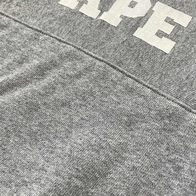 【中古品】【メンズ】 A BATHING APE ア ベイシング エイプ × JJJOUND ジョウンド RELAXED CLASSIC COLLEGE PULLOVER HOODIE リラックスド クラシック カレッジ プルーオーバー フーディー パーカー 140-260817-sa-10-teih サイズ：XL カラー：グレー 万代Net店