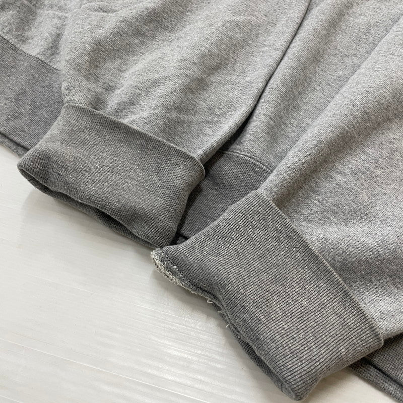 【中古品】【メンズ】 A BATHING APE ア ベイシング エイプ × JJJOUND ジョウンド RELAXED CLASSIC COLLEGE PULLOVER HOODIE リラックスド クラシック カレッジ プルーオーバー フーディー パーカー 140-260817-sa-10-teih サイズ：XL カラー：グレー 万代Net店