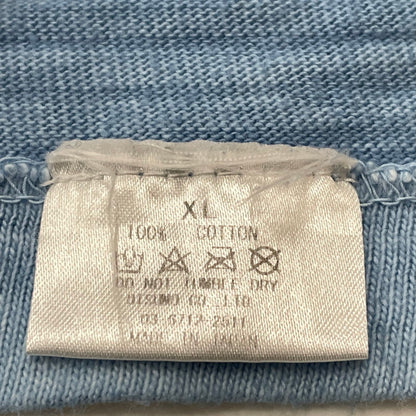 【中古品】【メンズ】 HUMANMADE ヒューマンメイド INDIGO LOGO TEE インディゴ ロゴ Ｔシャツ 半袖 トップス 142-260817-sa-05-teih サイズ：XL カラー：ブルー 万代Net店