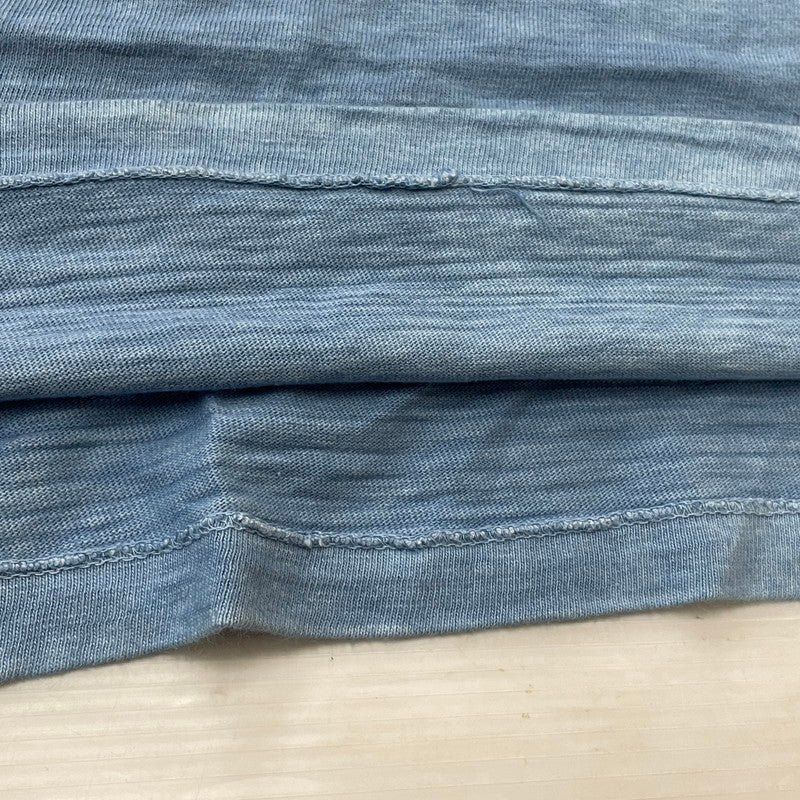 【中古品】【メンズ】 HUMANMADE ヒューマンメイド INDIGO LOGO TEE インディゴ ロゴ Ｔシャツ 半袖 トップス 142-260817-sa-05-teih サイズ：XL カラー：ブルー 万代Net店