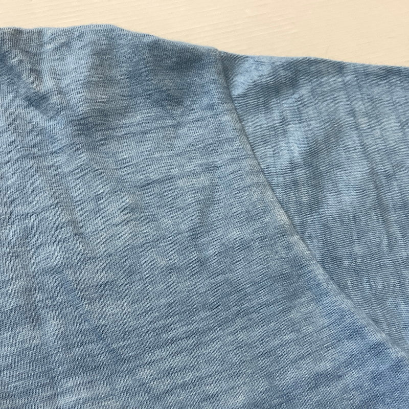 【中古品】【メンズ】 HUMANMADE ヒューマンメイド INDIGO LOGO TEE インディゴ ロゴ Ｔシャツ 半袖 トップス 142-260817-sa-05-teih サイズ：XL カラー：ブルー 万代Net店