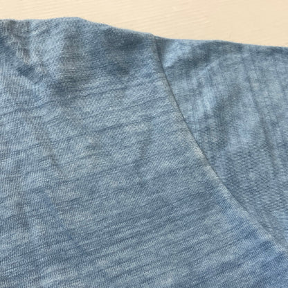 【中古品】【メンズ】 HUMANMADE ヒューマンメイド INDIGO LOGO TEE インディゴ ロゴ Ｔシャツ 半袖 トップス 142-260817-sa-05-teih サイズ：XL カラー：ブルー 万代Net店