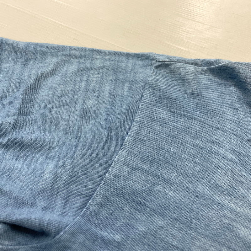 【中古品】【メンズ】 HUMANMADE ヒューマンメイド INDIGO LOGO TEE インディゴ ロゴ Ｔシャツ 半袖 トップス 142-260817-sa-05-teih サイズ：XL カラー：ブルー 万代Net店