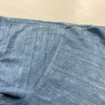 【中古品】【メンズ】 HUMANMADE ヒューマンメイド INDIGO LOGO TEE インディゴ ロゴ Ｔシャツ 半袖 トップス 142-260817-sa-05-teih サイズ：XL カラー：ブルー 万代Net店