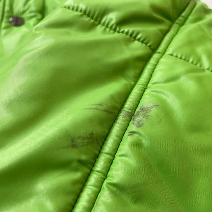 【現状渡し品】【メンズ】 HYSTERIC GLAMOUR ヒステリック グラマー PRIMALOFT PUFFER JACKET 0223AB15 プリマロフト パファー ジャケット アウター 140-260817-sa-01-teih サイズ：L カラー：グリーン 万代Net店