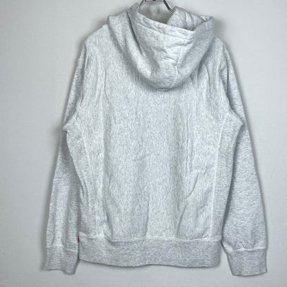 【中古品】【メンズ】 SUPREME シュプリーム 18AW CLASSIC SCRIPT HOODED SWEAT SHIRT 2018年秋冬 スクリプト クラシック フーデッド スウェット シャツ 長袖 トップス パーカー 149-260817-sa-12-teih サイズ：M カラー：グレー 万代Net店