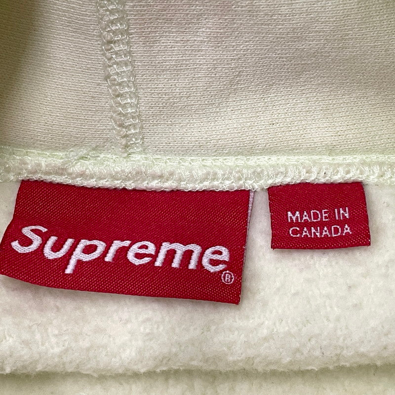 【現状渡し品】【メンズ】 SUPREME シュプリーム 21AW ARABICLOGO HOODED SWEATSHIRT 2021年秋冬 アラビックロゴ フーデッド スウェットシャツ 長袖 トップス パーカー 149-260817-sa-11-teih サイズ：L カラー：グリーン系 万代Net店
