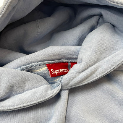 【中古品】【メンズ】 SUPREME シュプリーム 24AW SATIN APPLIQUE HOODED SWEATSHIRT 2024年秋冬 サテン アップリケ フーデッド スウェットシャツ 長袖 トップス パーカー 149-260817-sa-14-teih サイズ：XL カラー：ブルー 万代Net店