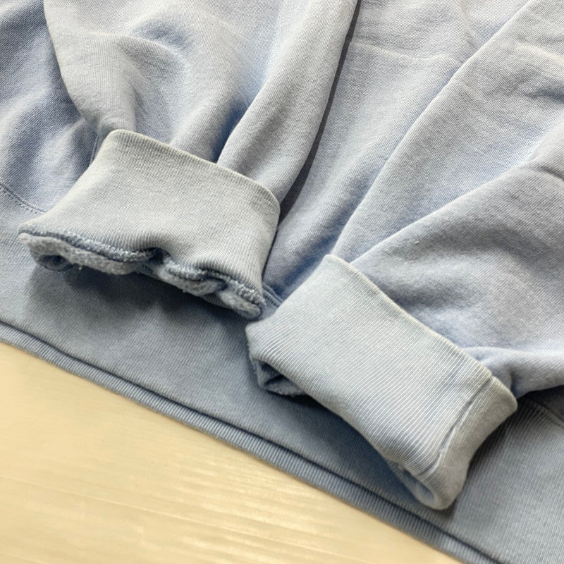 【中古品】【メンズ】 SUPREME シュプリーム 24AW SATIN APPLIQUE HOODED SWEATSHIRT 2024年秋冬 サテン アップリケ フーデッド スウェットシャツ 長袖 トップス パーカー 149-260817-sa-14-teih サイズ：XL カラー：ブルー 万代Net店