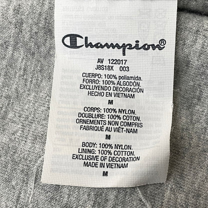 【中古品】【メンズ】 SUPREME シュプリーム × CHAMPION チャンピオン 18SS TRACK JACKET 2018年春夏 トラック ジャケット アウター 149-260817-sa-02-teih サイズ：M カラー：ブラック 万代Net店