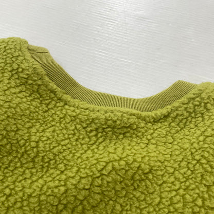【中古品】【メンズ】 SUPREME シュプリーム 17AW POLARTECH DEEPPILE CREWNECK 2017年秋冬 ポーラテック ディープパイル クルーネック 長袖 トップス 149-260817-sa-09-teih サイズ：XL カラー：グリーン 万代Net店