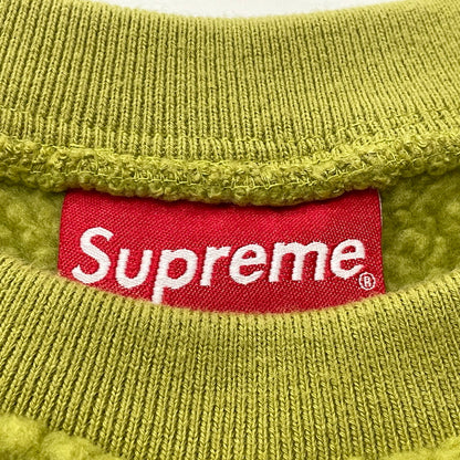 【中古品】【メンズ】 SUPREME シュプリーム 17AW POLARTECH DEEPPILE CREWNECK 2017年秋冬 ポーラテック ディープパイル クルーネック 長袖 トップス 149-260817-sa-09-teih サイズ：XL カラー：グリーン 万代Net店