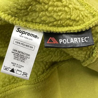 【中古品】【メンズ】 SUPREME シュプリーム 17AW POLARTECH DEEPPILE CREWNECK 2017年秋冬 ポーラテック ディープパイル クルーネック 長袖 トップス 149-260817-sa-09-teih サイズ：XL カラー：グリーン 万代Net店