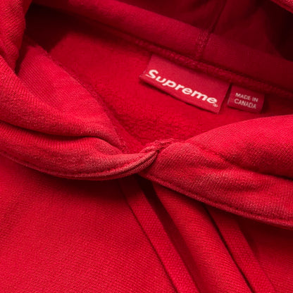 【現状渡し品】【メンズ】 SUPREME シュプリーム 19AW BANDANA BOXLOGO HOODED SWEATSHIRT 2019年秋冬 バンダナ ボックスロゴ フーデッド スウェットシャツ 長袖 トップス パーカー 149-260817-sa-15-teih サイズ：XL カラー：レッド 万代Net店