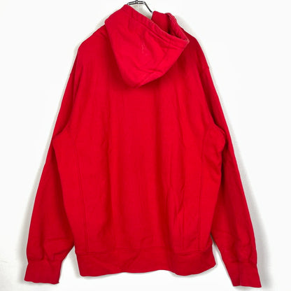 【現状渡し品】【メンズ】 SUPREME シュプリーム 19AW BANDANA BOXLOGO HOODED SWEATSHIRT 2019年秋冬 バンダナ ボックスロゴ フーデッド スウェットシャツ 長袖 トップス パーカー 149-260817-sa-15-teih サイズ：XL カラー：レッド 万代Net店