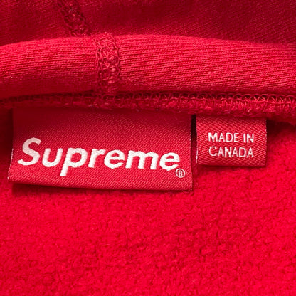 【現状渡し品】【メンズ】 SUPREME シュプリーム 19AW BANDANA BOXLOGO HOODED SWEATSHIRT 2019年秋冬 バンダナ ボックスロゴ フーデッド スウェットシャツ 長袖 トップス パーカー 149-260817-sa-15-teih サイズ：XL カラー：レッド 万代Net店