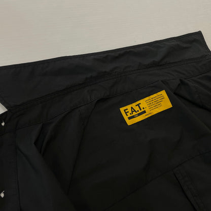 【中古品】【メンズ】 FAT エフエーティー GIGACROP S/S SHIRT F32511-SH24-AB ギガクロップ ショートスリーブシャツ 半袖トップス 142-260826-ss-08-teih サイズ：FAT カラー：ブラック 万代Net店