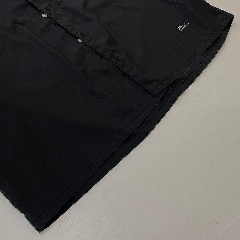 【中古品】【メンズ】 FAT エフエーティー GIGACROP S/S SHIRT F32511-SH24-AB ギガクロップ ショートスリーブシャツ 半袖トップス 142-260826-ss-08-teih サイズ：FAT カラー：ブラック 万代Net店