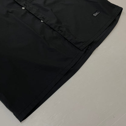 【中古品】【メンズ】 FAT エフエーティー GIGACROP S/S SHIRT F32511-SH24-AB ギガクロップ ショートスリーブシャツ 半袖トップス 142-260826-ss-08-teih サイズ：FAT カラー：ブラック 万代Net店