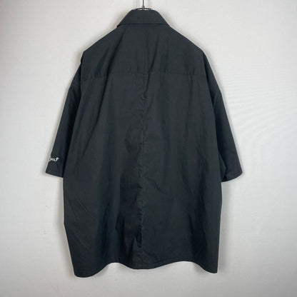 【中古品】【メンズ】 FAT エフエーティー GIGACROP S/S SHIRT F32511-SH24-AB ギガクロップ ショートスリーブシャツ 半袖トップス 142-260826-ss-08-teih サイズ：FAT カラー：ブラック 万代Net店