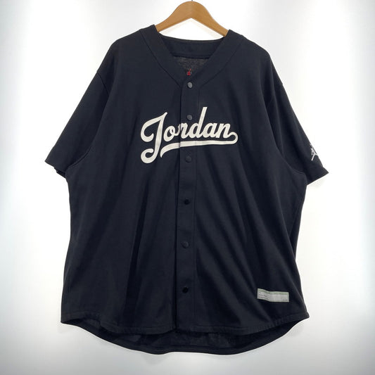 【中古品】【メンズ】 AIR JORDAN エアジョーダン FLIGHT MVP BASEBALL TOP JERSEY ”BLACK" FN4663-010 フライト MVP ベースボールトップ 半袖 シャツ トップス 148-260826-yo-06-teih サイズ：XL カラー：ブラック 万代Net店